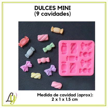 Moldes de Silicon Navideños