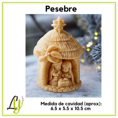 Moldes de Silicon Navideños