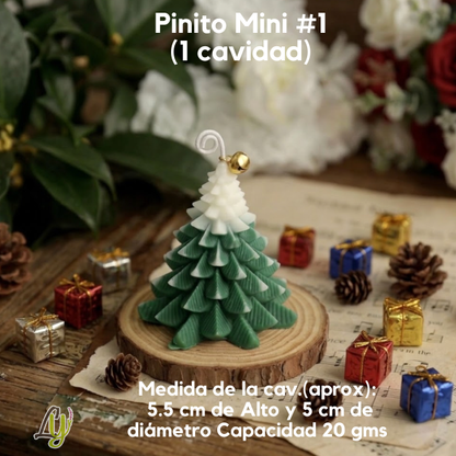 Moldes de Silicon Navideños