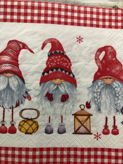 Servilleta Francesa (Técnica Decoupage)