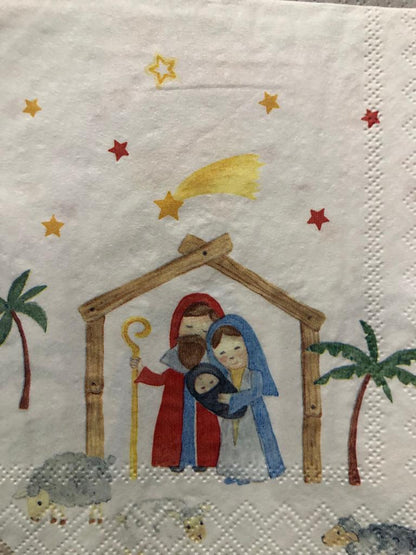 Servilleta Francesa (Técnica Decoupage)