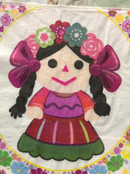 Servilleta Francesa (Técnica Decoupage)