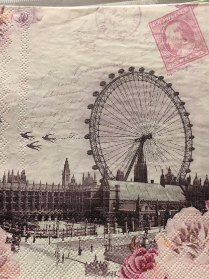 Servilleta Francesa (Técnica Decoupage)