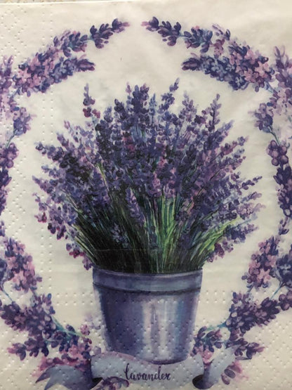 Servilleta Francesa (Técnica Decoupage)